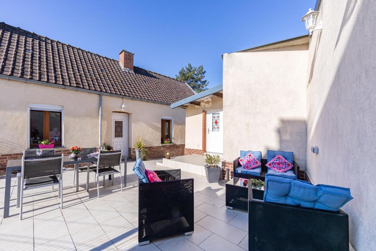 Villa Le patio de Mimi Oisy-le-Verger Esterno foto