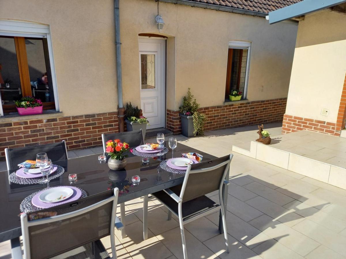 Villa Le patio de Mimi Oisy-le-Verger Esterno foto